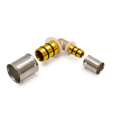 25mm x 20mm Press Elbow Reducer