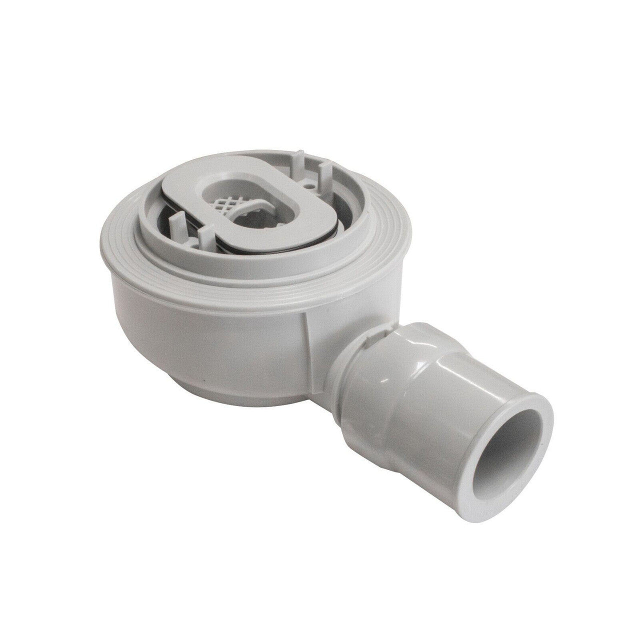 Linear Wetroom Shower Tray Tile On Split Former Waste Tanking 900 x 900 x 30mm