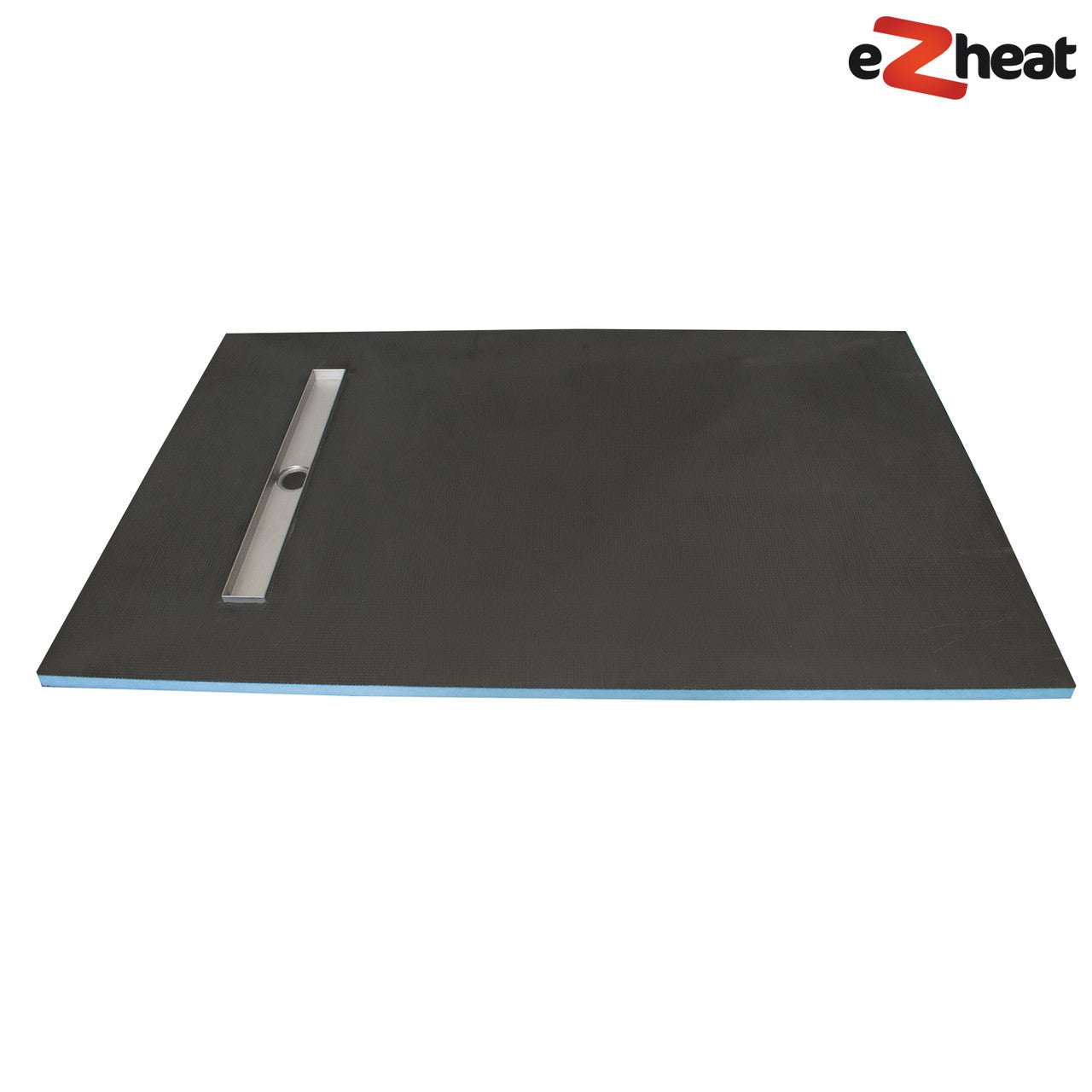 1200 x 900 x 30mm Linear Wetroom Shower Tray Kit with Drain & Choice of Grate