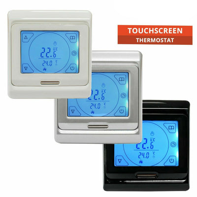 Touchscreen Programmable Digital Thermostat for Underfloor Heating