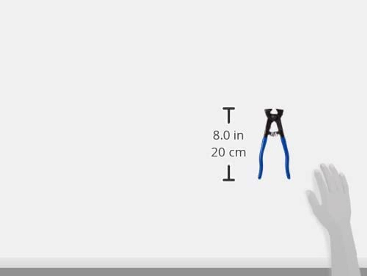 Vitrex Tile Nipper / Cutter Hand Tool (VIT102430) - Dimensions