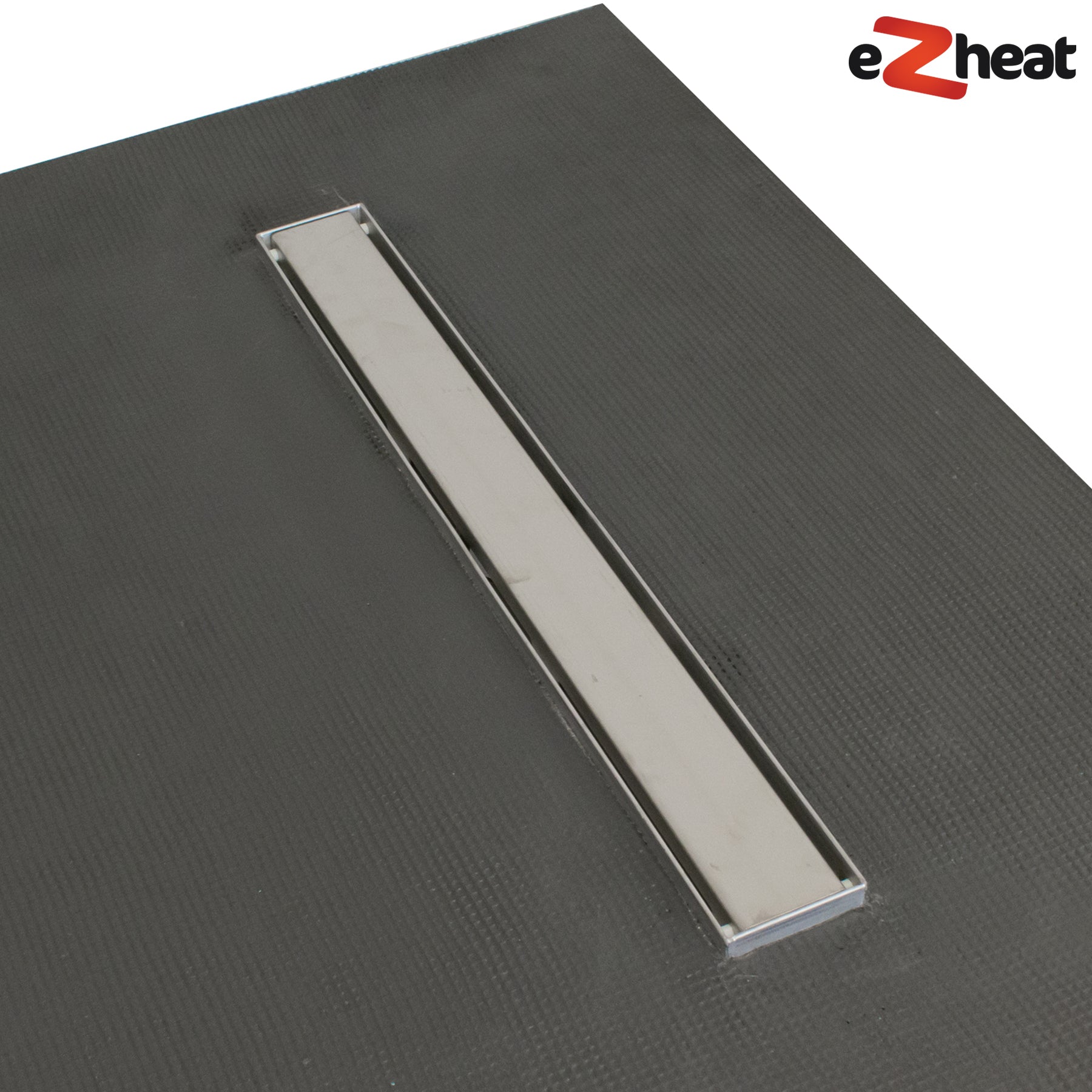 1500 x 900 x 30mm Linear Wetroom Shower Tray Kit with Drain & Choice of Grate