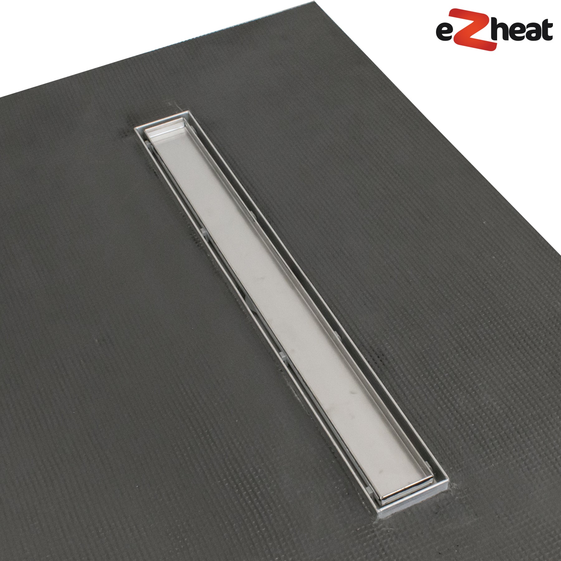 1800 x 900 x 30mm Linear Wetroom Shower Tray Kit with Drain & Choice of Grate