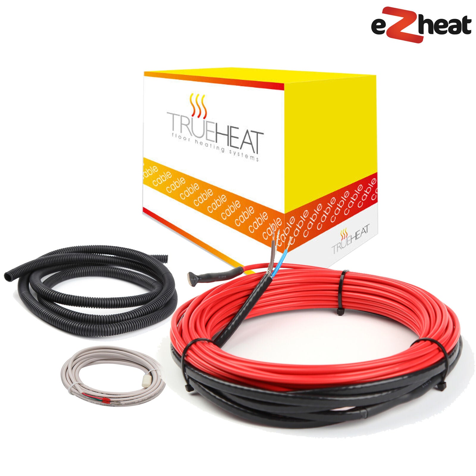 Electric Underfloor Heating Loose Cable Kit 100W / 150W / 200W with Thermostat