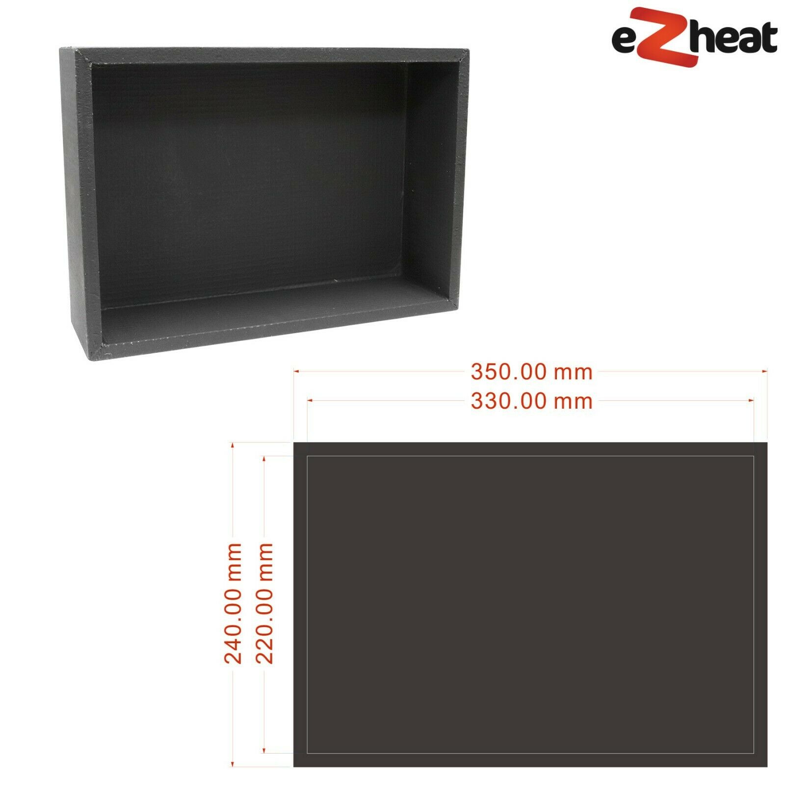 Tileable XPS Recessed Shower Niches