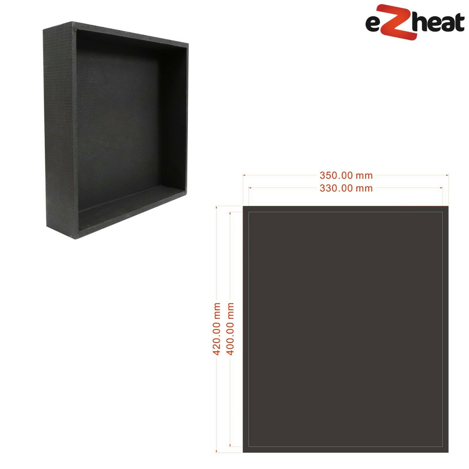 Tileable XPS Recessed Shower Niches