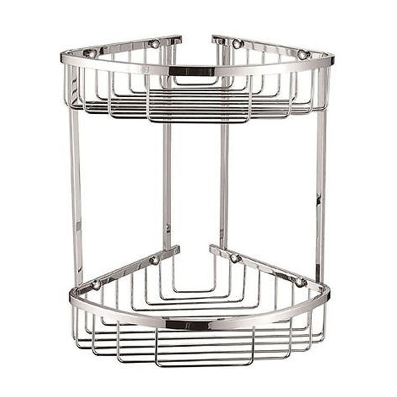 Classic Range Bathroom Double Wire Basket Shelves