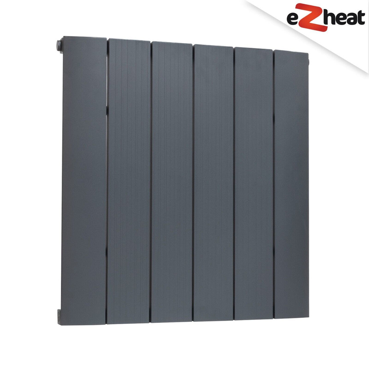 Add a Product - Radiator Anthracite Aluminium Single Horizontal 600 x 565mm with Angled TRV Set (AL-HB90S-6A_KIT-ANG-A)
