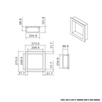 Tileable EPS Shower Niches