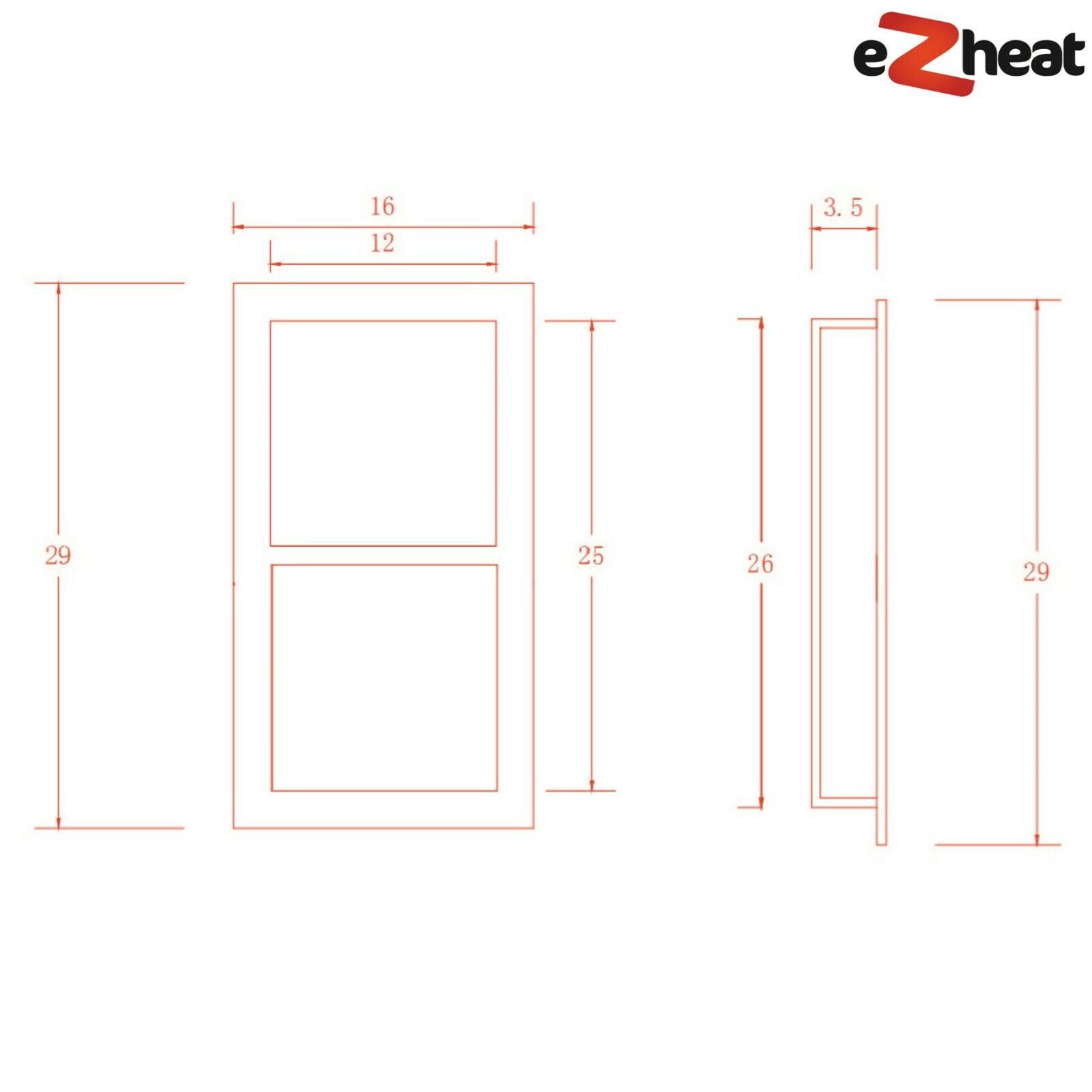 Tileable XPS Shower Niches with Flange