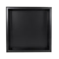 Stainless Steel Shower Niches - Matte Black - Optional LED Light