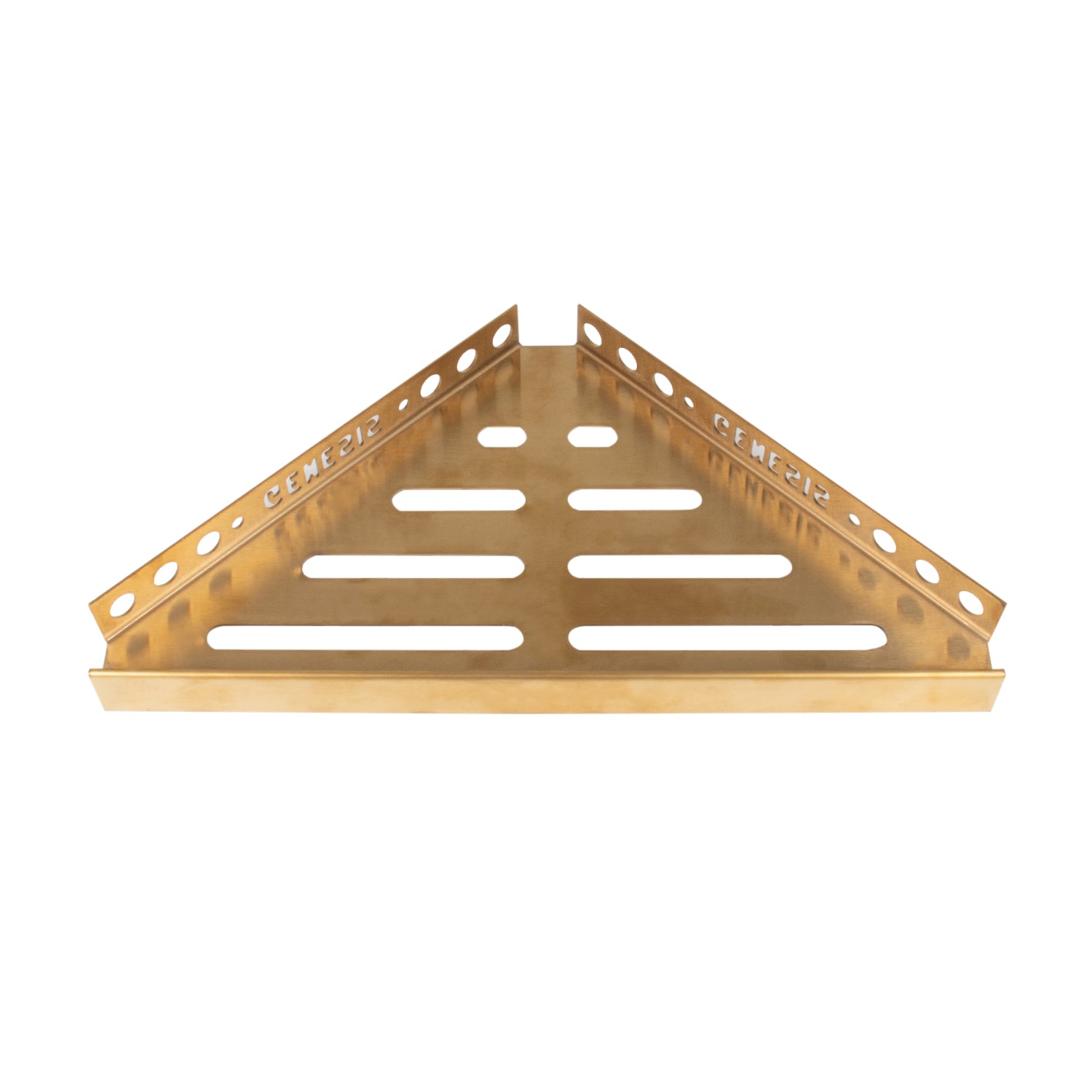 Stainless Steel Reversible Corner Shower Shelf