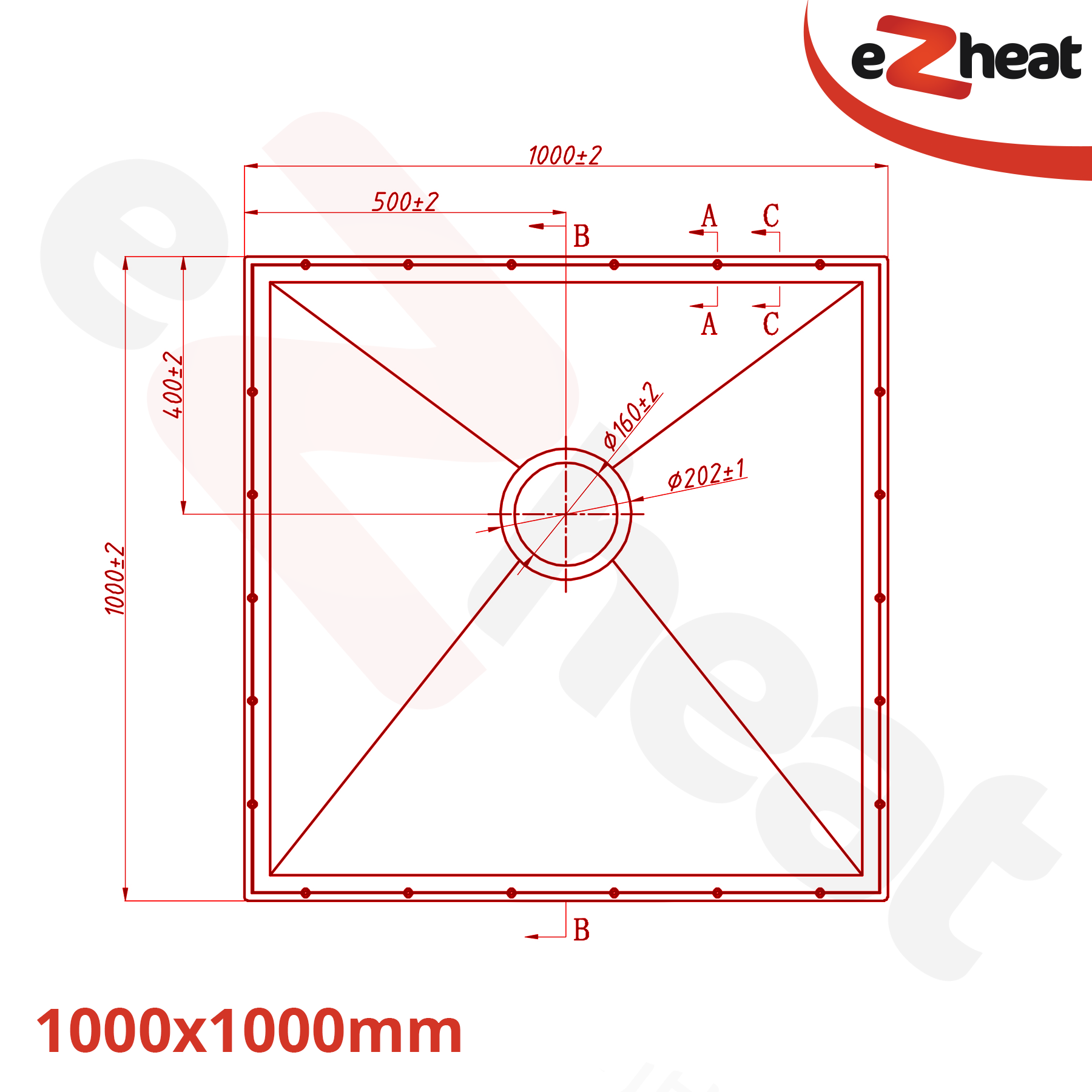 Shower Tray for Vinyl Floor Coverings Wetroom Former
