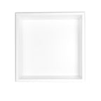 Stainless Steel Shower Niches - White - Optional LED Light