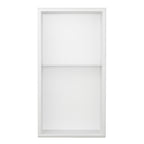 Stainless Steel Shower Niches - White - Optional LED Light