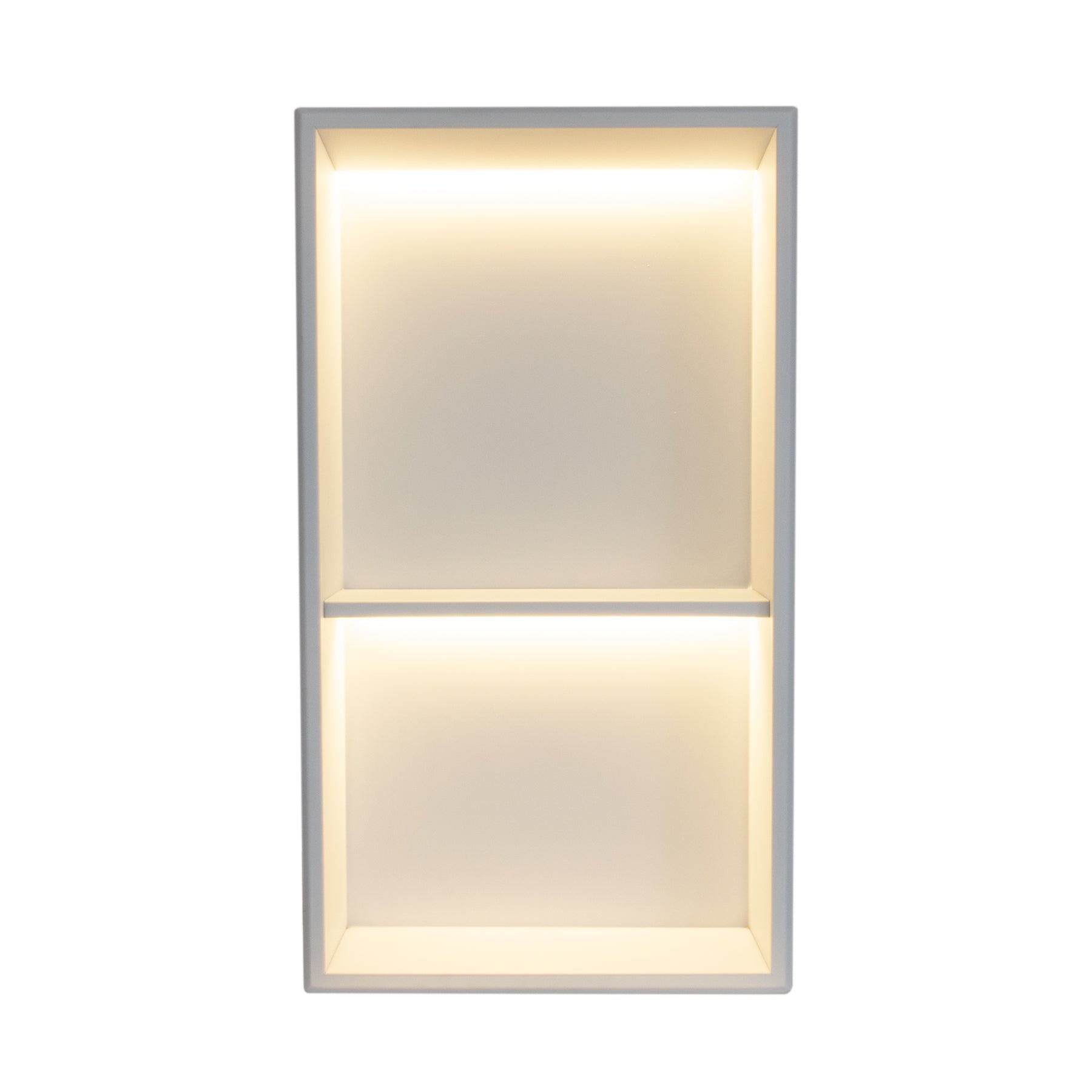 Stainless Steel Shower Niches - White - Optional LED Light