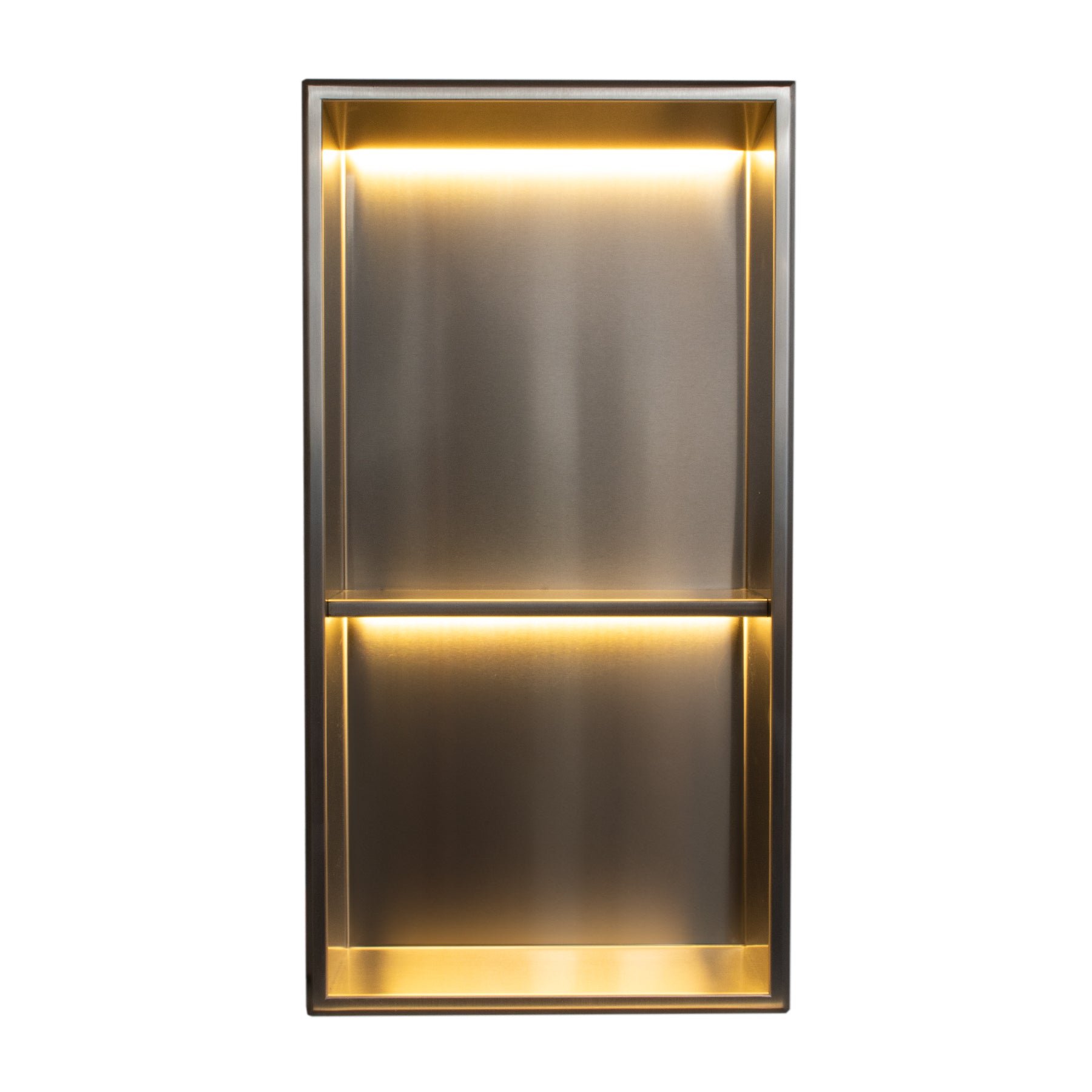 Stainless Steel Shower Niches - Stainless Steel - Optional LED Light