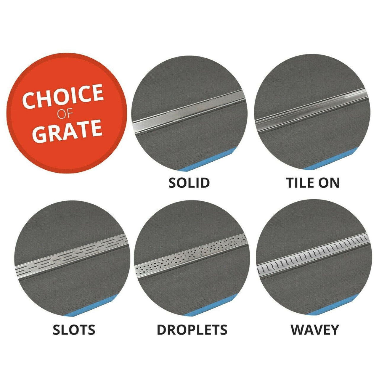 Linear Wetroom Shower Tray Tile On Former Waste Tanking Kit - 1200 x 900 x 30mm