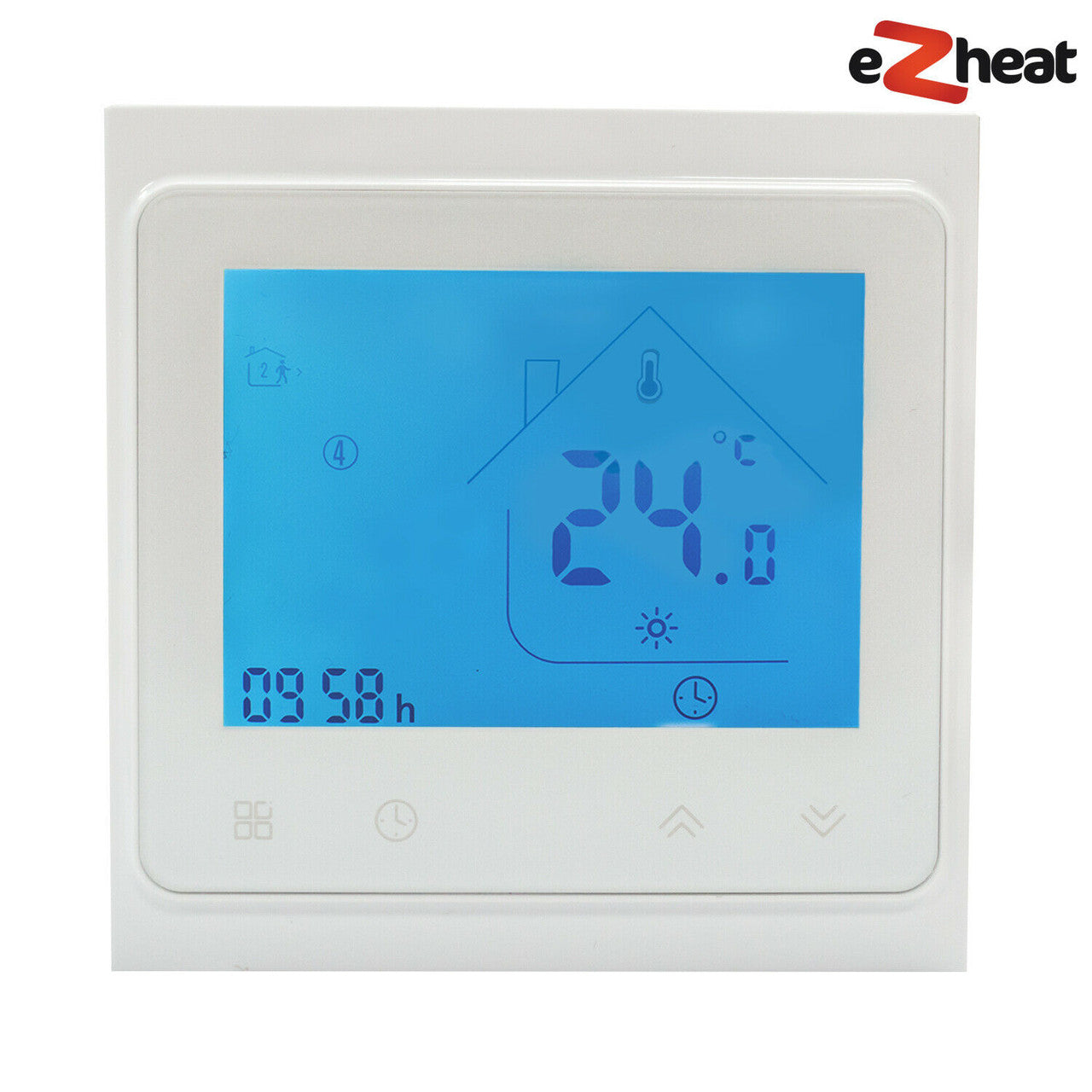 Underfloor Heating Thermostat WiFi Programmable Smartphone Electric Water UFH