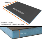 Linear Wetroom Shower Trays with Longside Drain Position