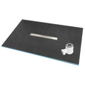 Linear Wetroom Shower Trays with Centre Drain Position