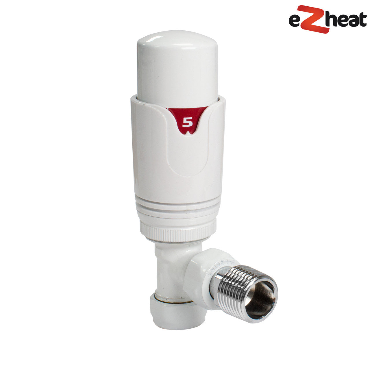 Thermostatic TRV Angled Radiator Valves