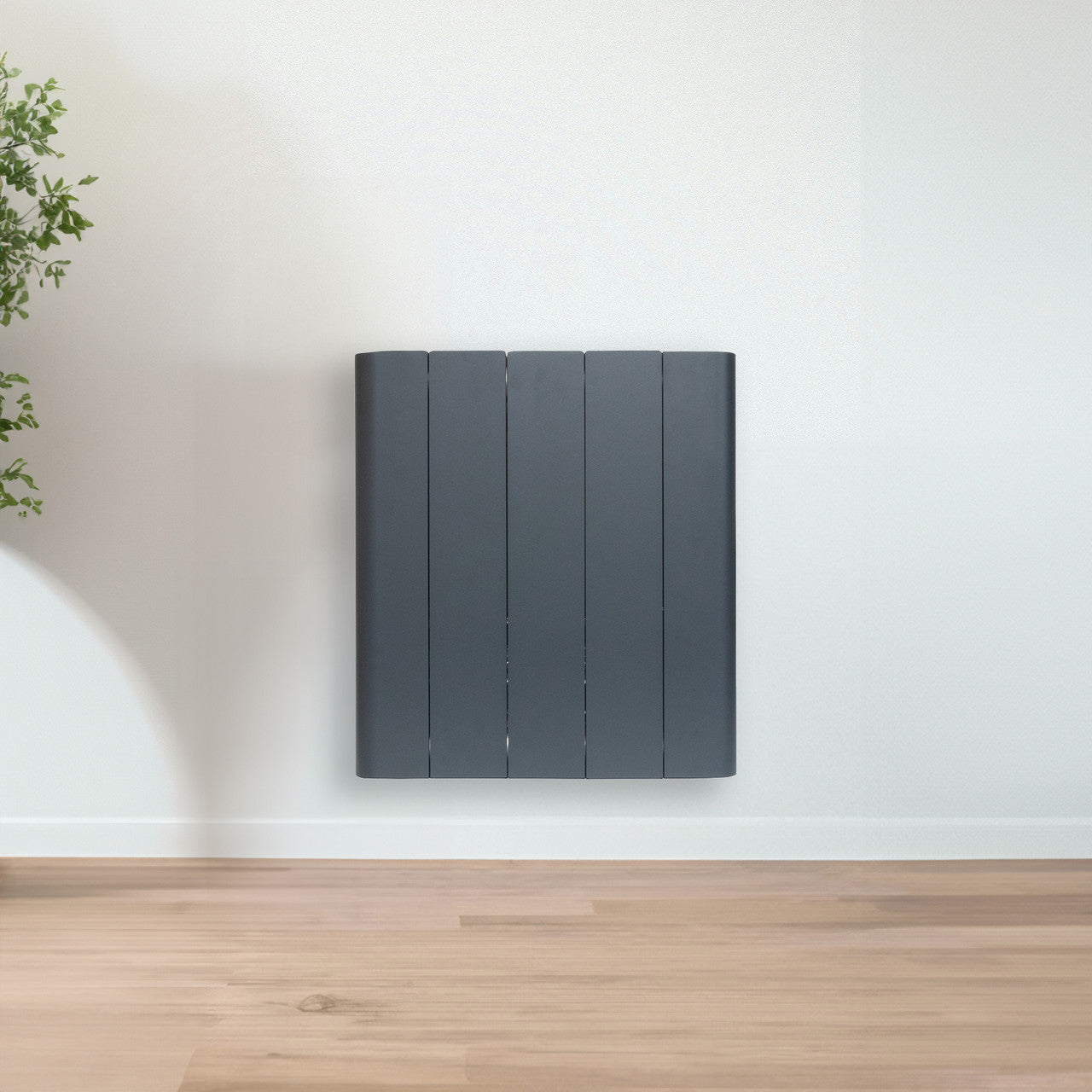 Athena Electric Aluminium Radiator (Anthracite/Horizontal) - 700W