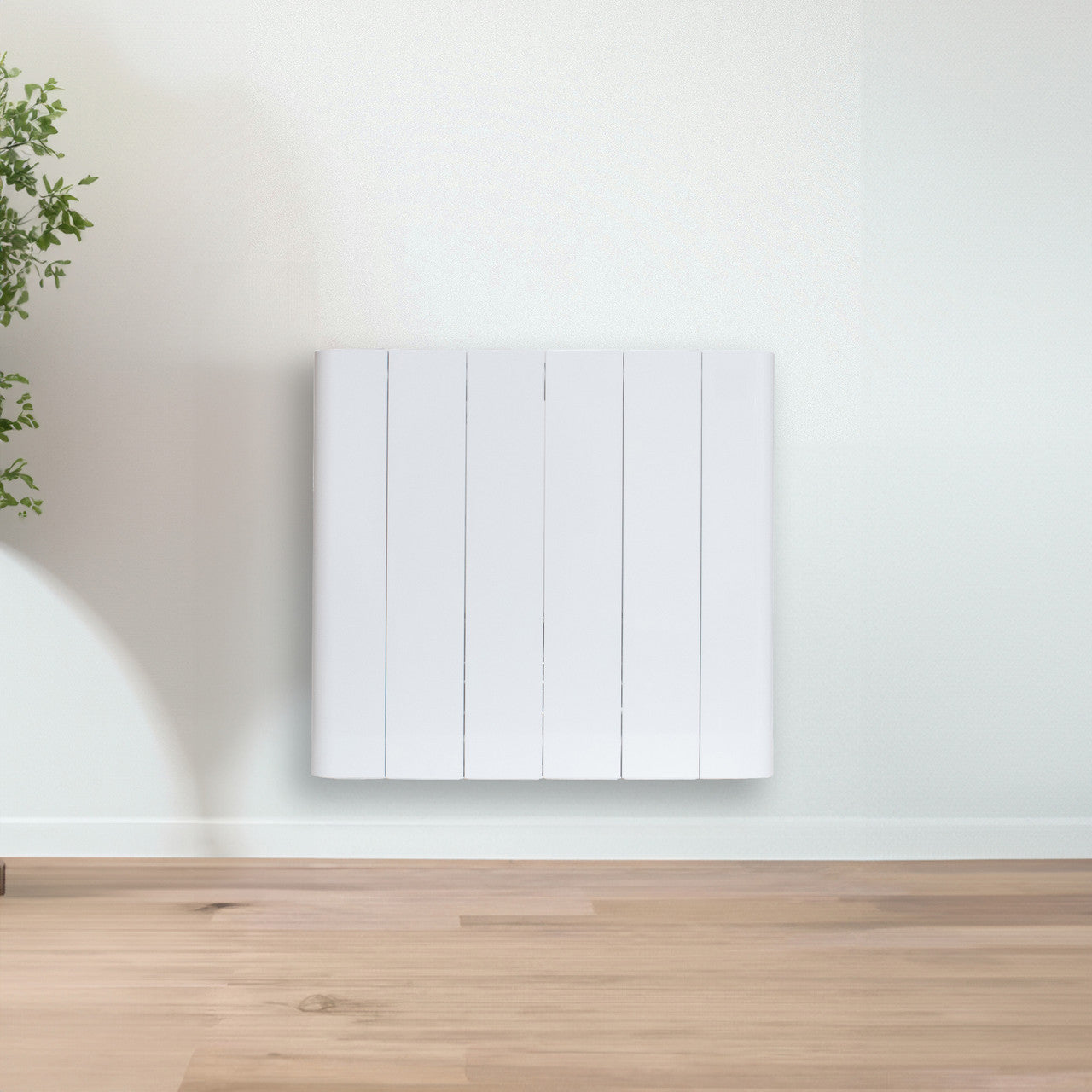 Athena Electric Aluminium Radiator (White/Horizontal) - 1000W