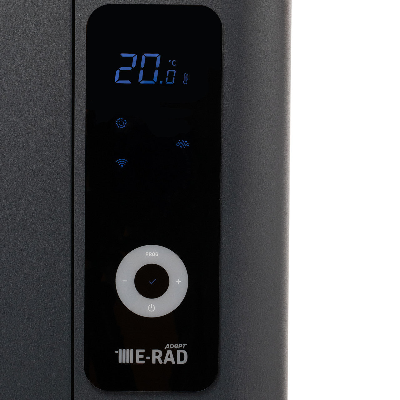 Athena Electric Aluminium Radiator (Anthracite/Vertical) 1000W