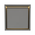 Gunmetal Stainless Steel Shower Niche with LED Light Colour Option