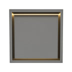 Gunmetal Stainless Steel Shower Niche with LED Light Colour Option