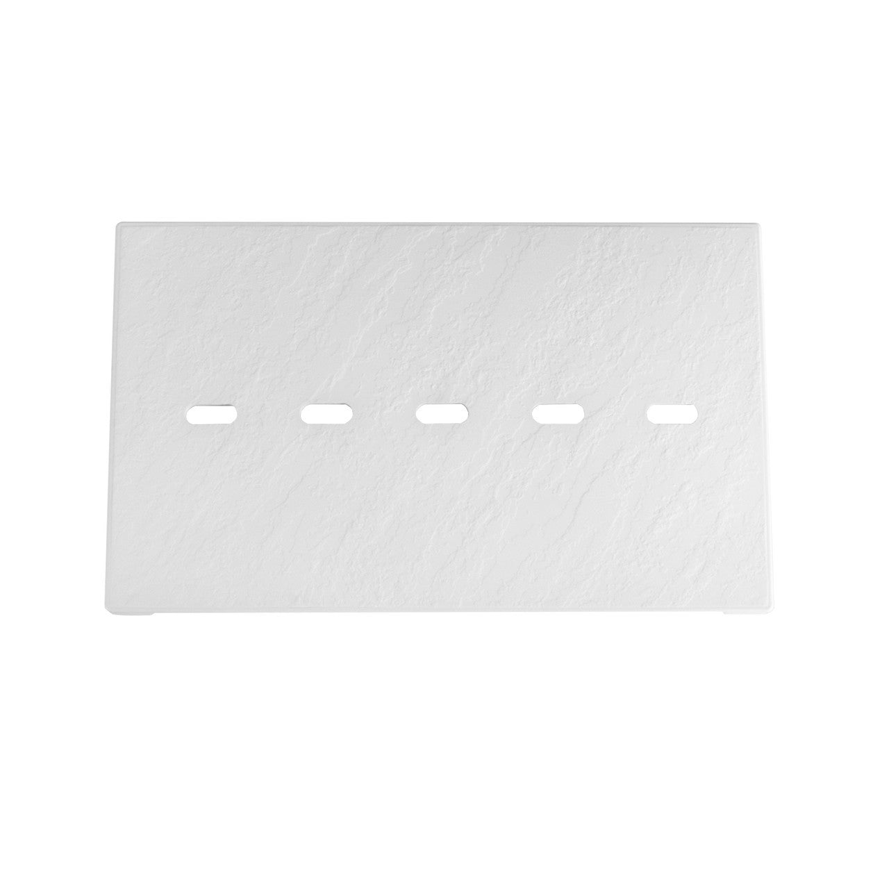 Spare White SMC Drain Cover with Holes