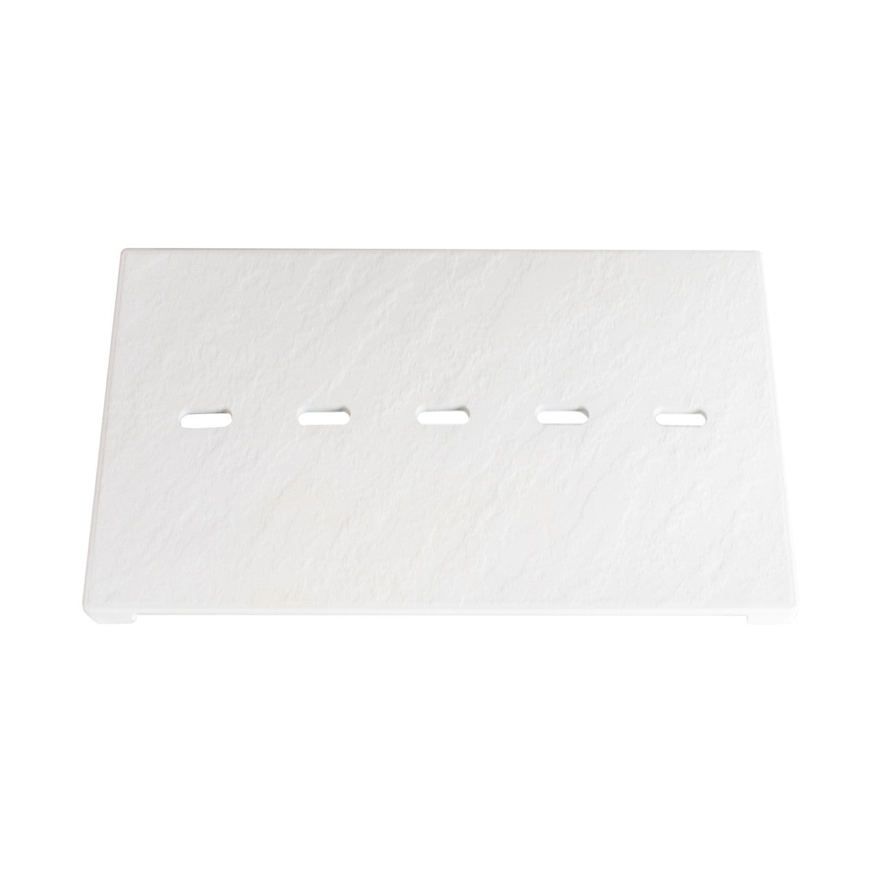 Spare White SMC Drain Cover with Holes