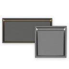Gunmetal Stainless Steel Shower Niche with LED Light Colour Option