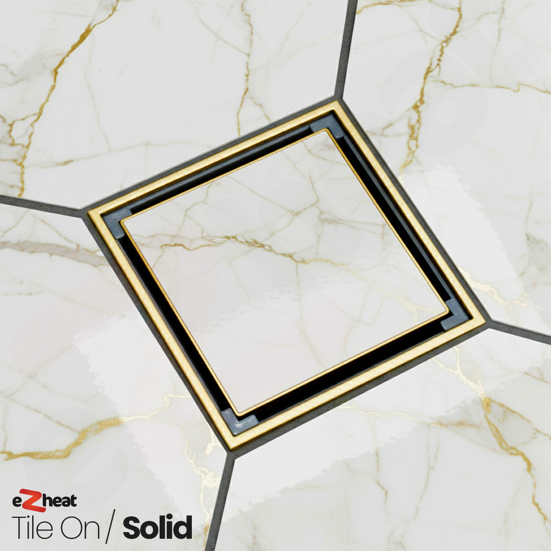 Tile On Grate for Shower Tray