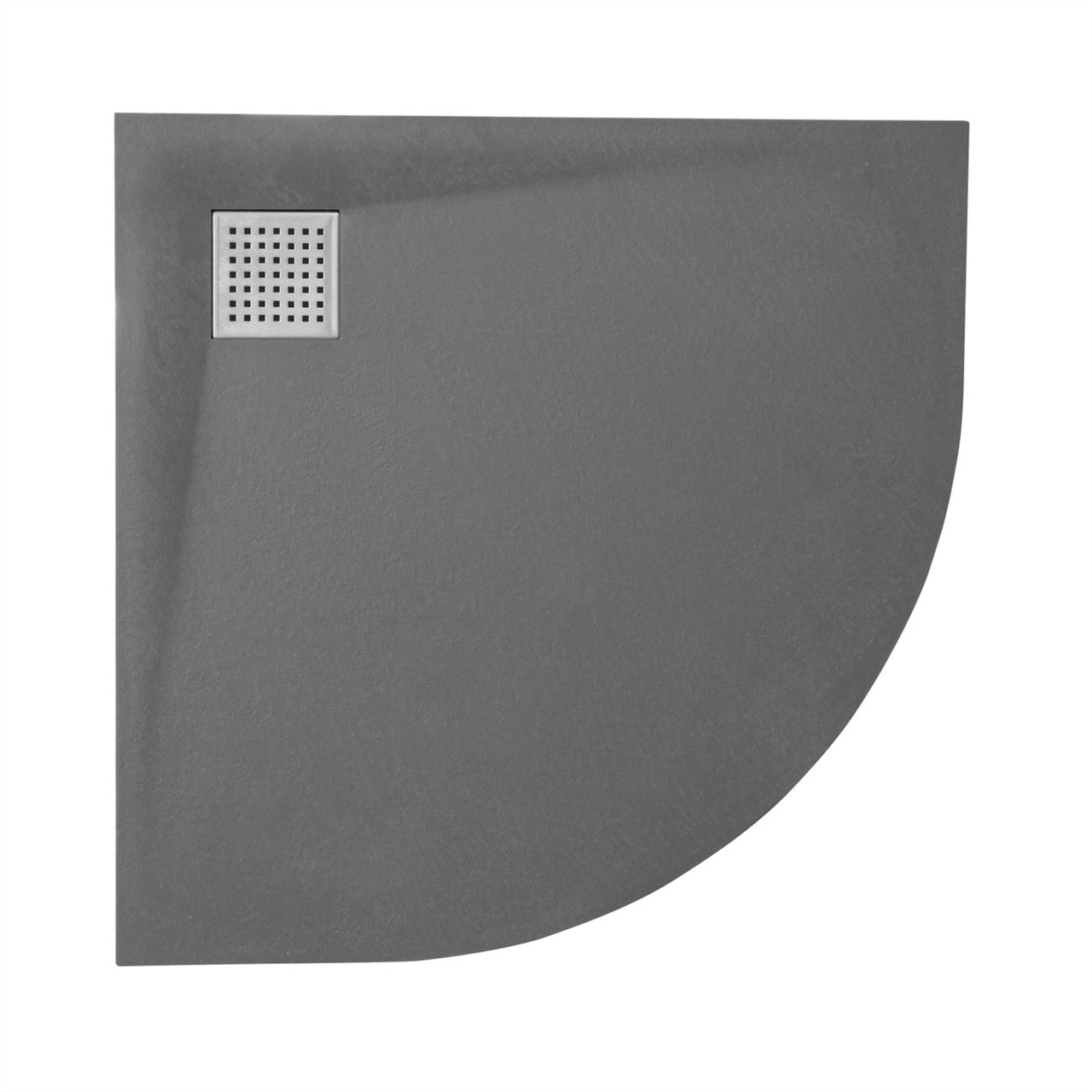 Grey Slate Effect SMC Quadrant/Corner Shower Trays