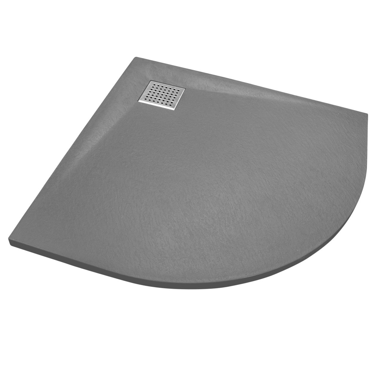 Grey Slate Effect SMC Quadrant/Corner Shower Trays