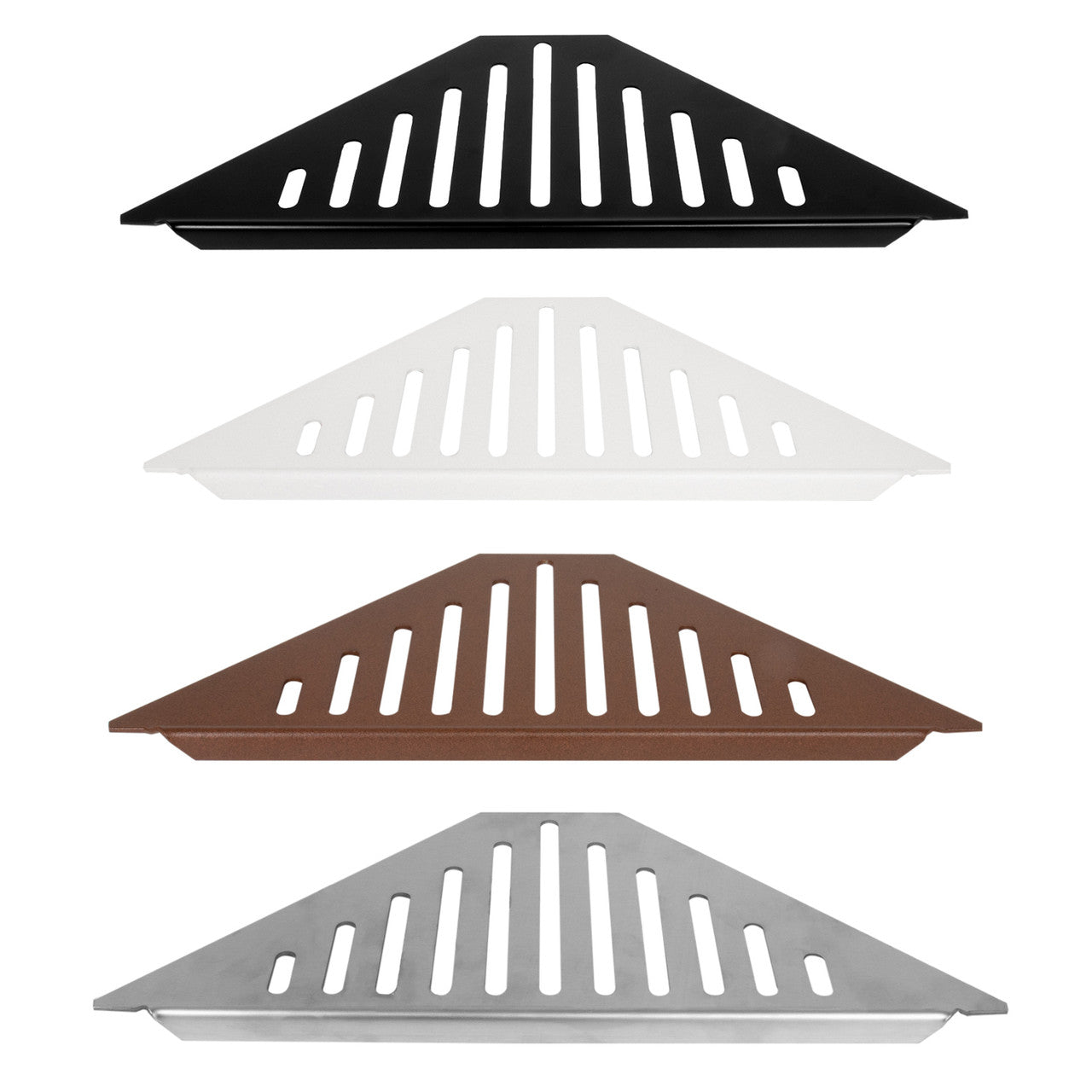 Ezheat Stainless Steel Retro-Fit Corner Shower Shelf (SGSSS)