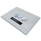 Shower Tray with Linear Drain - Longside Drain Position - Black