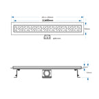 Linear Wetroom Shower Tray - Split Design for Flexible Installations