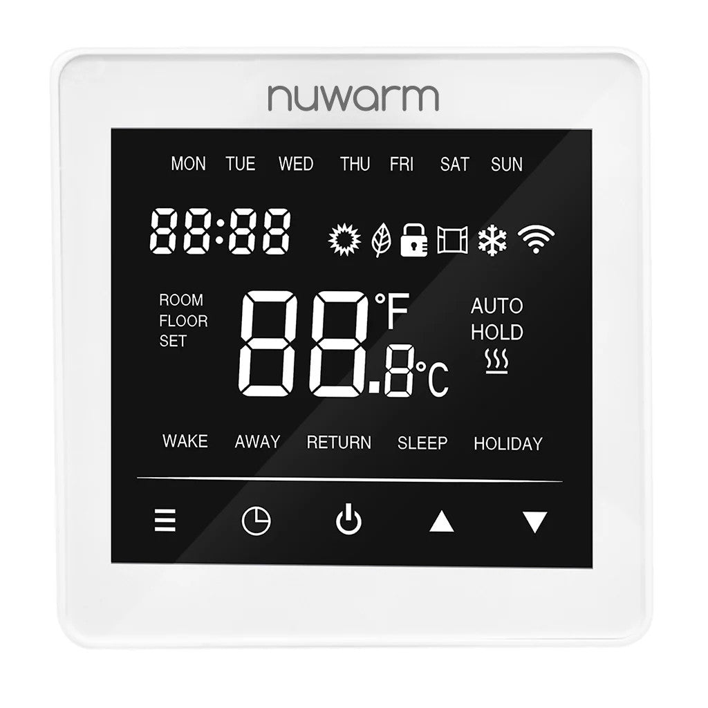 Nuwarm Smart WiFi Thermostat - White
