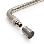 16mm x 15Cu Press Radiator Elbow - Plated