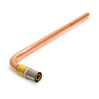 16mm x 15Cu Press Radiator Elbow - Unplated