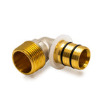16mm x 1/2" Press Male Elbow