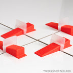 Ezheat Tile Levelling System Spacer Clips (TLS82) - With Wedge
