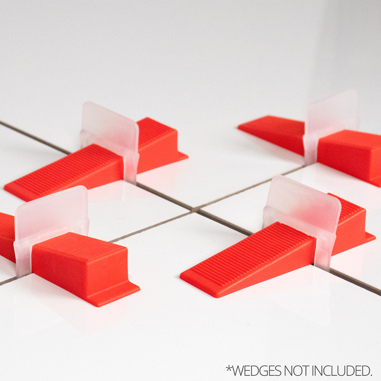 Ezheat Tile Levelling System Spacer Clips (TLS82) - With Wedge