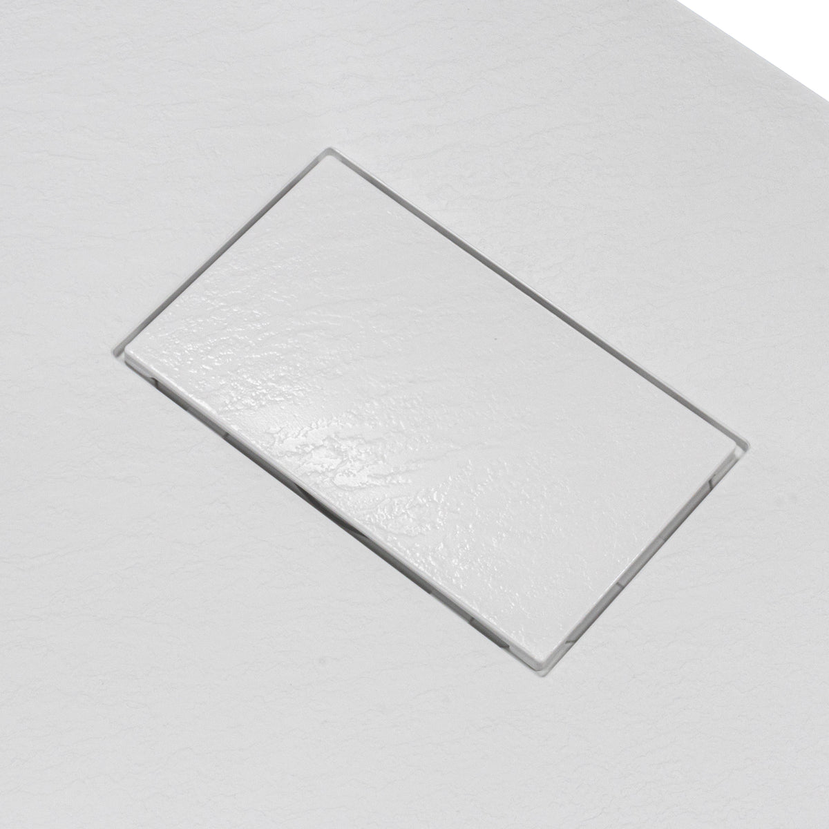 Spare White SMC Drain Cover