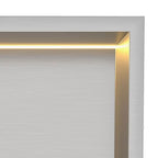 Brushed Stainless Steel Shower Niche with LED Light Colour Option