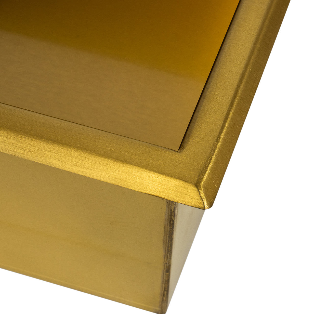 Gold Bathroom/ Wet Room Waterproof Shower Recessed Alcove Space Saving Storage