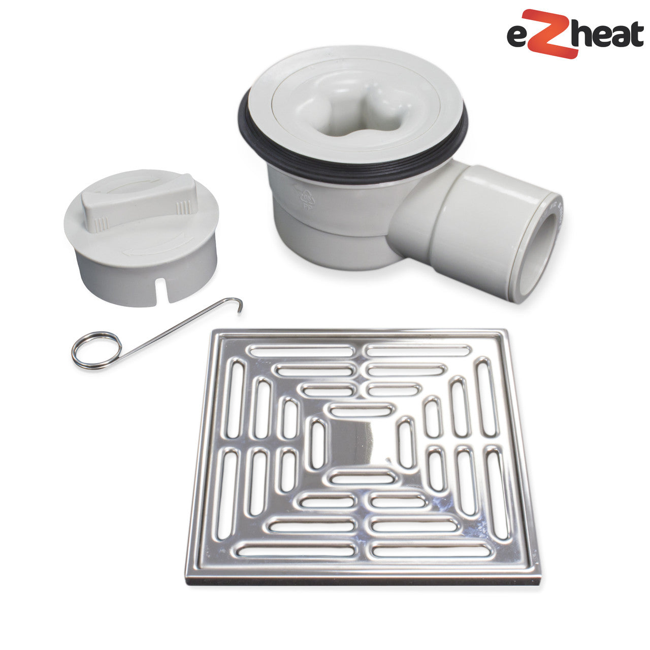 Wet room Kit Wetroom Rectangular Walk in Shower Tray Base with Right Side Drain